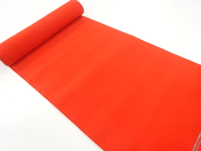 JAPANESE KIMONO / ANTIQUE BOLT FOR HASSUN OBI / SILK / TSUZURE